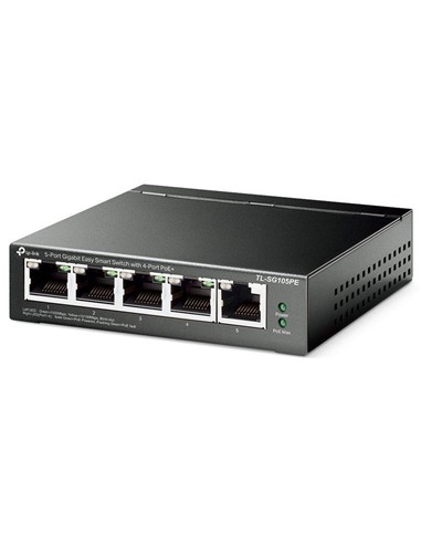SWITCH TP-LINK TL-SG105PE GIGABIT 5 PUERTOS...