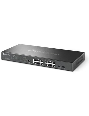 SWITCH TP-LINK OMADA L2+ 16 PUERTOS 2.5G + 2...