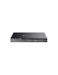 SWITCH TP-LINK OMADA L3 24 PUERTOS GIGABIT + 4 SFP+ 10G...