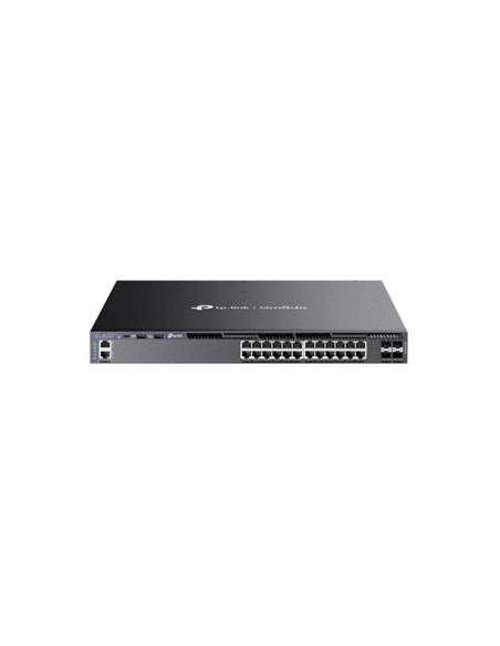 SWITCH TP-LINK OMADA L3 24 PUERTOS GIGABIT + 4 SFP+ 10G STACKABLE