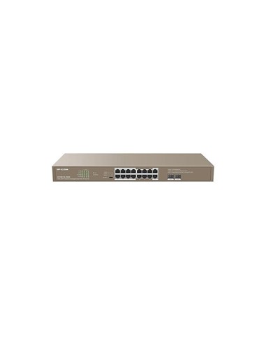 SWITCH IP-COM 16 PUERTOS GIGABIT 16 POE RACK