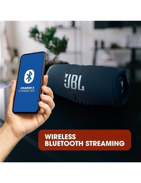 ALTAVOZ JBL CHARGE 5 WIRELESS BLUETOOTH 5.1 40W IP67 BLUE