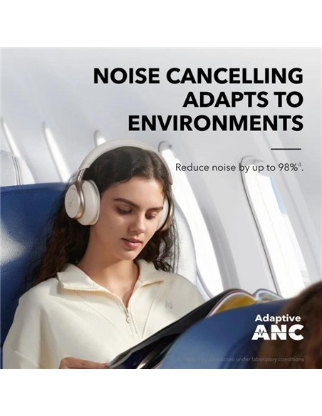 AURICULARES ANKER SOUNDCORE SPACE ONE WIRELESS BLUETOOTH USB-C WHITE