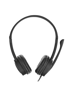 AURICULARES + MICROFONO TRUST MAURO USB BLACK