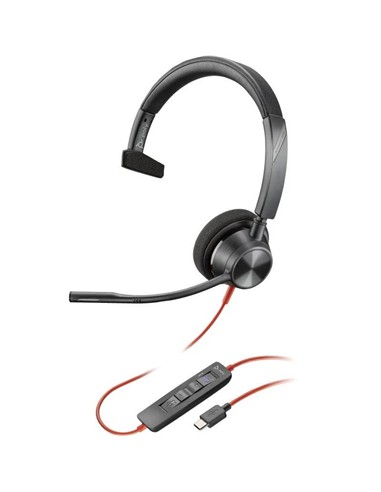 AURICULAR + MICROFONO POLY BLACKWIRE 3310...