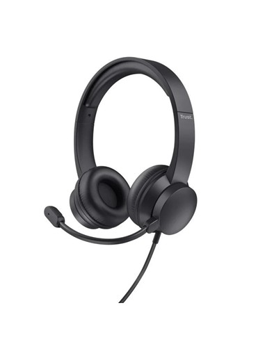 AURICULARES + MICROFONO TRUST HS-201 HEADSET...
