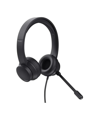 AURICULARES + MICROFONO TRUST HS-201 HEADSET...
