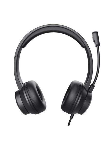 AURICULARES + MICROFONO TRUST HS-201 HEADSET USB BLACK