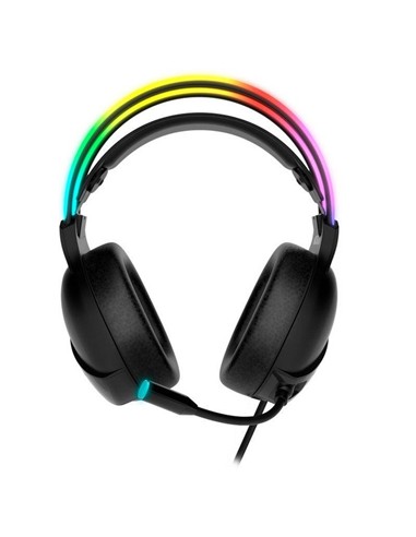AURICULARES + MICROFONO GAMING KROM KLAIM RGB...