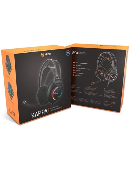 AURICULARES KROM KAPPA GAMING RGB