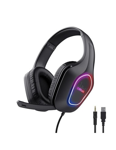 AURICULARES + MICROFONO TRUST GAMING GXT 416...