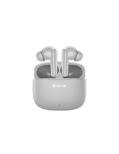 AURICULARES DENVER TWE-4GR BLUETOOTH WIRELESS GREY
