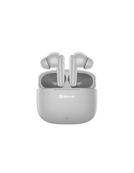 AURICULARES DENVER TWE-4GR BLUETOOTH WIRELESS GREY