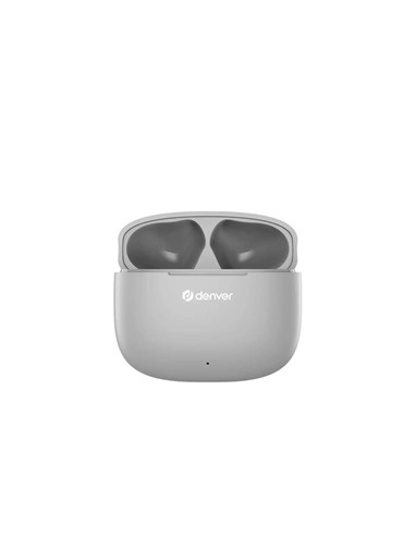 AURICULARES DENVER TWE-4GR BLUETOOTH WIRELESS GREY