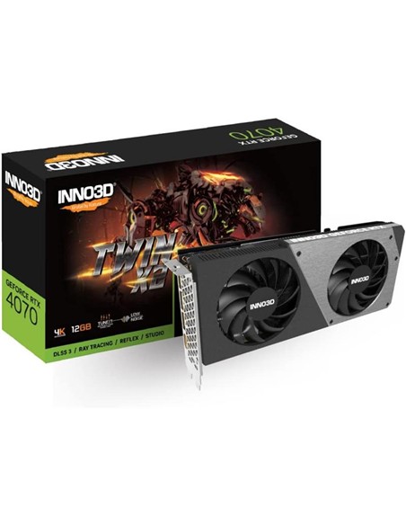 TARJETA DE VIDEO NVIDIA INNO3D RTX4070 12GB GDRR6 PCIE
