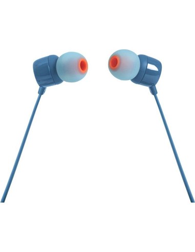 AURICULARES + MICROFONO JBL TUNE 110 IN EAR AUX...