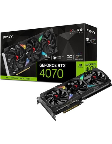 TARJETA DE VIDEO NVIDIA PNY RTX4070 GAMING VERTO R