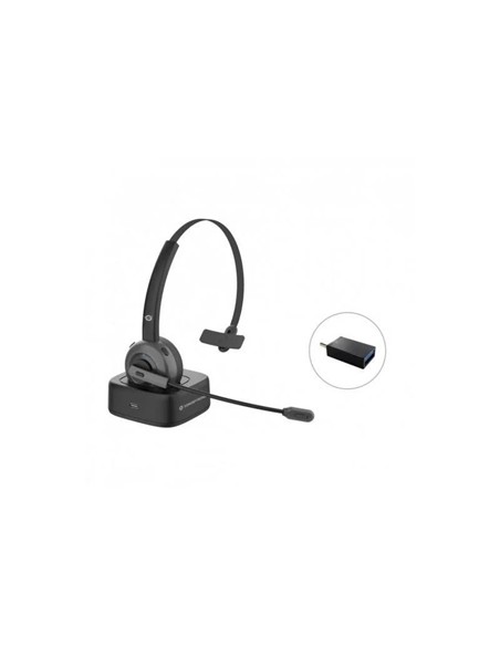AURICULARES + MICROFONO CONCEPTRONIC CON BASE DE CARGA BLUETOOTH MONOAURAL