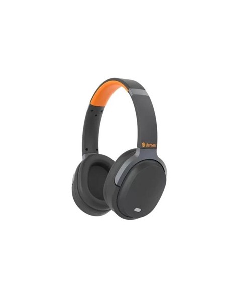 AURICULARES + MICROFONO DENVER BTN-210 HEADSET BLUETOOTH ANC BLACK