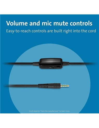 AURICULARES + MICROFONO KENSINGTON K33065WW USB...