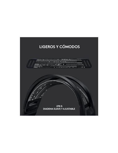AURICULARES + MICROFONO LOGITECH GAMING G733...