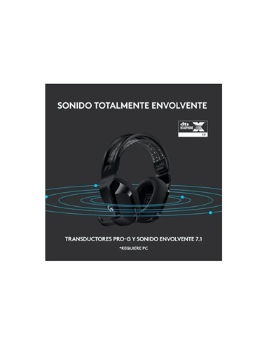 AURICULARES + MICROFONO LOGITECH GAMING G733...