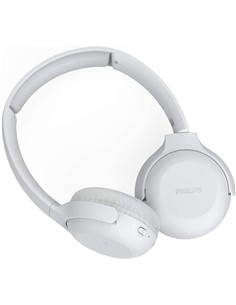 AURICULARES + MICROFONO PHILIPS TAUH202 BLUETOOTH WHITE 2