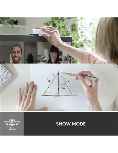 WEBCAM LOGITECH BRIO 500 FHD USB-C WHITE