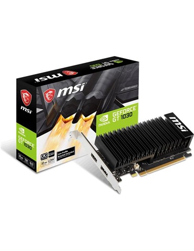TARJETA DE VIDEO MSI GT1030 2GB HDMI DP LOW...