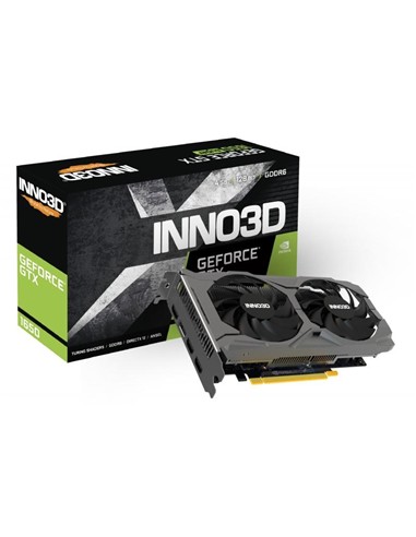 TARJETA DE VIDEO NVIDIA INNO3D GTX1650 TWIN X2 OC 4GB GDRR6 PCIE