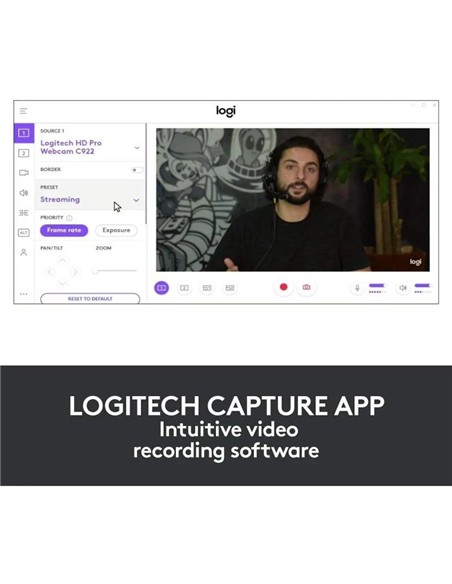 WEBCAM LOGITECH BRIO 4K ULTRAHD