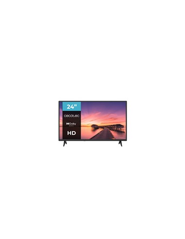 Cecotec 02610 Televisor 61 cm (24 ) HD Negro