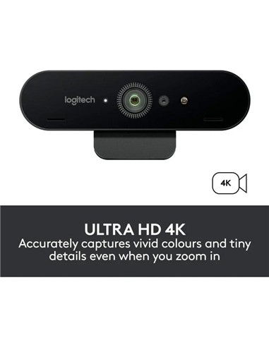 WEBCAM LOGITECH BRIO 4K ULTRAHD