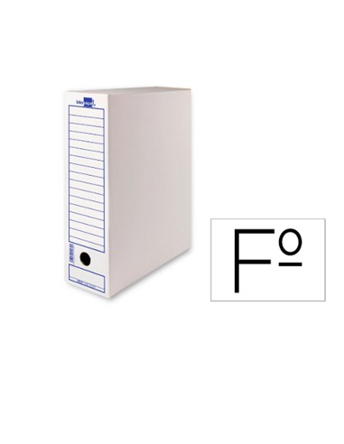 ARCHIVADOR DEFINIT.UNI LIDERPAPEL FOLIO 400GR RF.570.