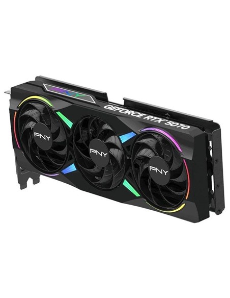 TARJETA DE VIDEO NVIDIA PNY RTX5070 12GB OC ARGB GDDR7 PCIE 5.0