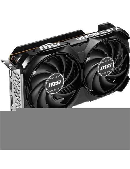 TARJETA DE VIDEO NVIDIA MSI RTX4060 VENTUS 2X BLACK 8GB OC GDDR6 PCIE