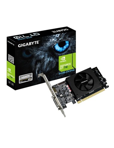 TARJETA DE VIDEO GIGABYTE GT710 2GB DDR5 HDMI...