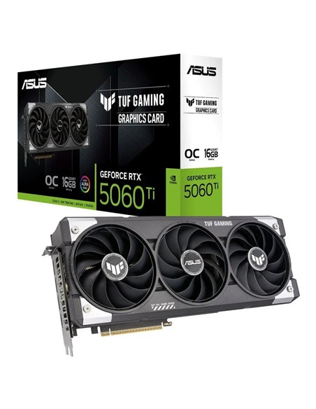 TARJETA DE VIDEO ASUS TUF GAMING NVIDIA RTX 5060 TI 16GB OC GDRR7 PCIE 5.0
