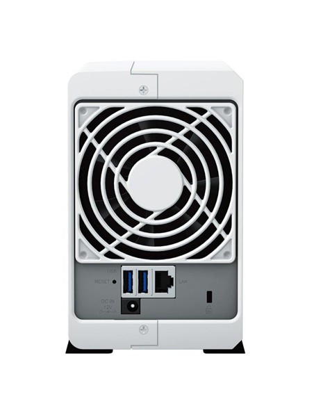 UNIDAD NAS SYNOLOGY 2 HDD/SSD DISKSTATION CPU 1.7GHZ 4 NUCLEOS WHITE