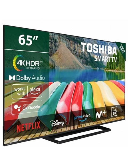 TELEVISOR LED TOSHIBA 65 4K UHD USB SMART TV VIDAA HOTEL WIFI