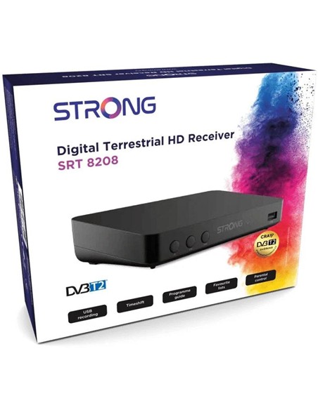 RECEPTOR DECODIFICADOR TDT STRONG 8208