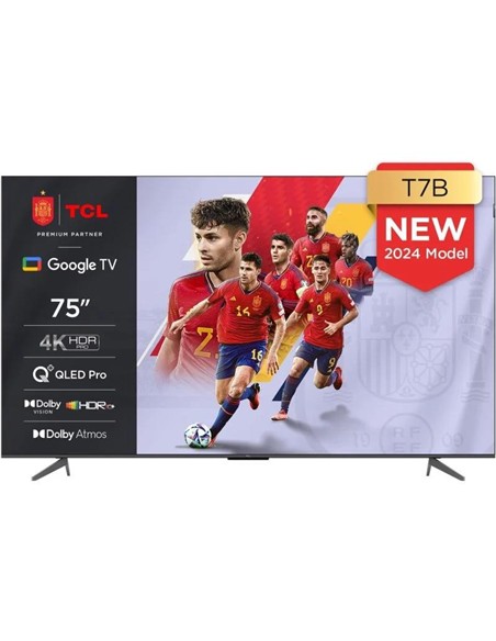 TELEVISOR TCL 75 QLED PRO UHD 4K SMART TV ANDROID WIFI BLUETOOTH