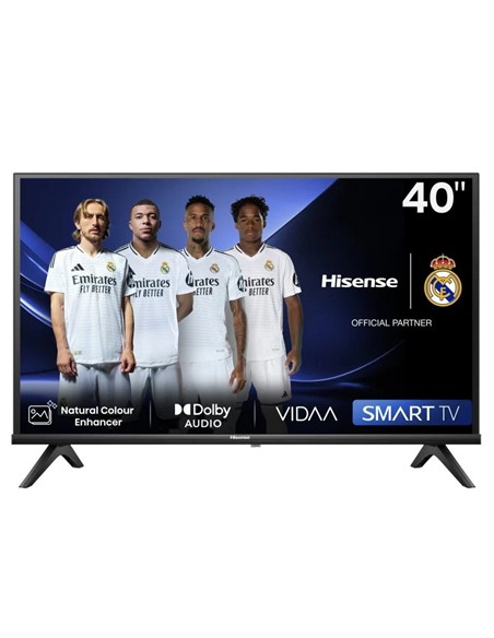 TELEVISOR HISENSE 40 LED FHD USB SMART TV VIDAA WIFI DOLBY AUDIO