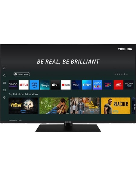 TELEVISOR DAEWOO 43 QLED 4K UHD USB SMART TV WIFI BLUETOOTH