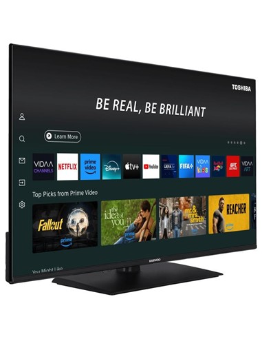 TELEVISOR DAEWOO 43 QLED 4K UHD USB SMART TV...