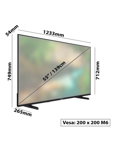 TELEVISOR DAEWOO 55 LED 4K UHD USB SMART TV...