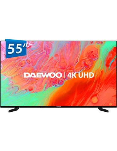 TELEVISOR DAEWOO 55 QLED 4K UHD USB SMART TV...