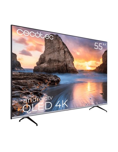 TELEVISOR QLED CECOTEC 55 UHD 4K SMART TV...