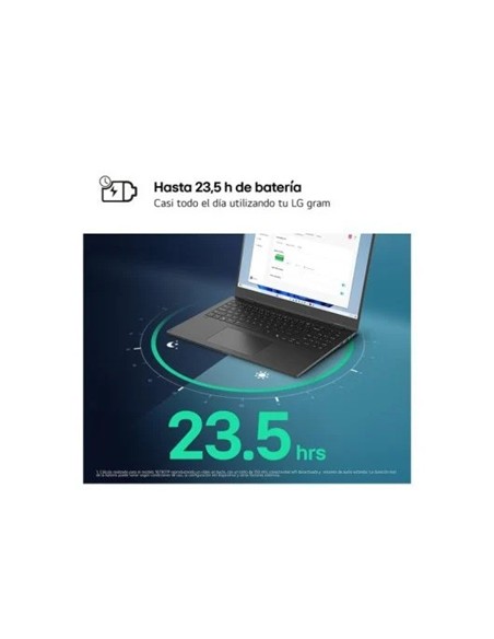PORTATIL LG GRAM  I5 1334U/16GB/SSD512GB/16 WQXGA/W11PRO