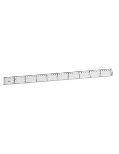REGLA PLASTICA 50CM.
